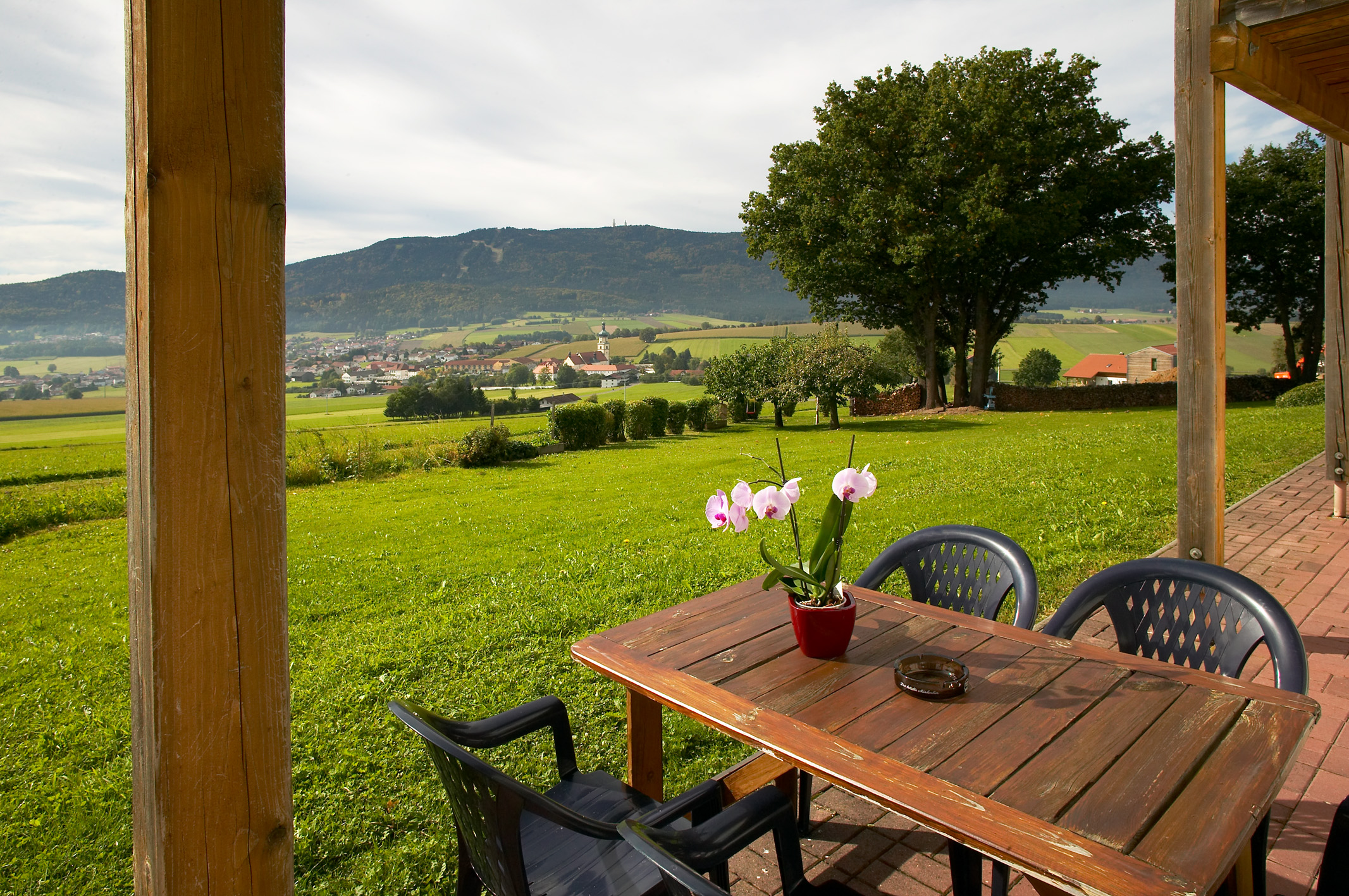 Gasthof zum Wirt Ferienwohnung Hohenbogenblick