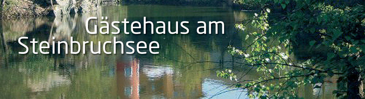 Steinbruchsee Banner